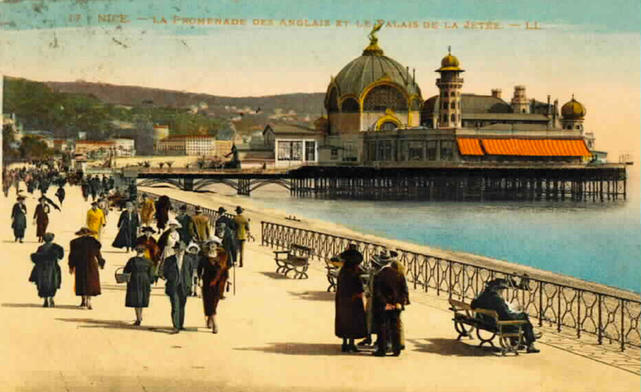 Promenade des Anglais et Palais de la Jetée © Conseil Général 06, Archives départementales des Alpes-Maritimes.