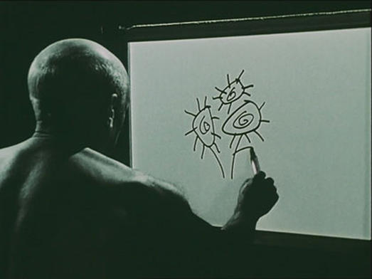 Le mystère Picasso, photogramme © Arte vidéo © Succession Picasso 2020 