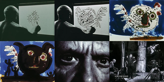 Le mystère Picasso, photogrammes © Arte vidéo © Succession Picasso 2020