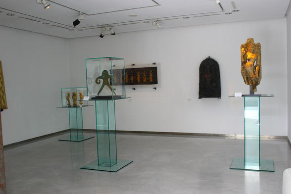 Salle d’exposition du musée, (collection Art Indien) © Conseil Général 06/ crédits photo CRDP- CANOPÉ de Nice