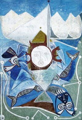 Ulysse et les sirènes, Pablo Picasso © Succession Picasso 2020 © musée Picasso, Antibes